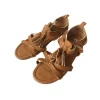 H&M size UK 12 (jr) brown tassel sandals
