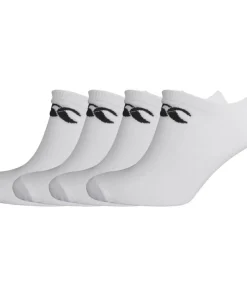 Canterbury Low Cut (4 Pack) Cotton Sports Socks - White