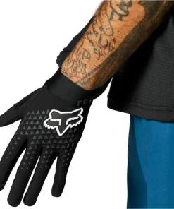 Fox Defend Full Finger Cycling Gloves - Black