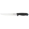 Mora Wide Fillet Knife, Elastomer Handle, Black