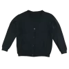 Black jersey school cardigan