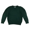 Green v-neck school jumper