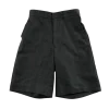 Grey elasticated waist school shorts