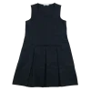 Navy A-line with zipper school pinafore