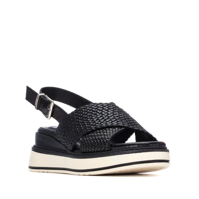 XTI Womens Sandal 145252 Black - Image 3
