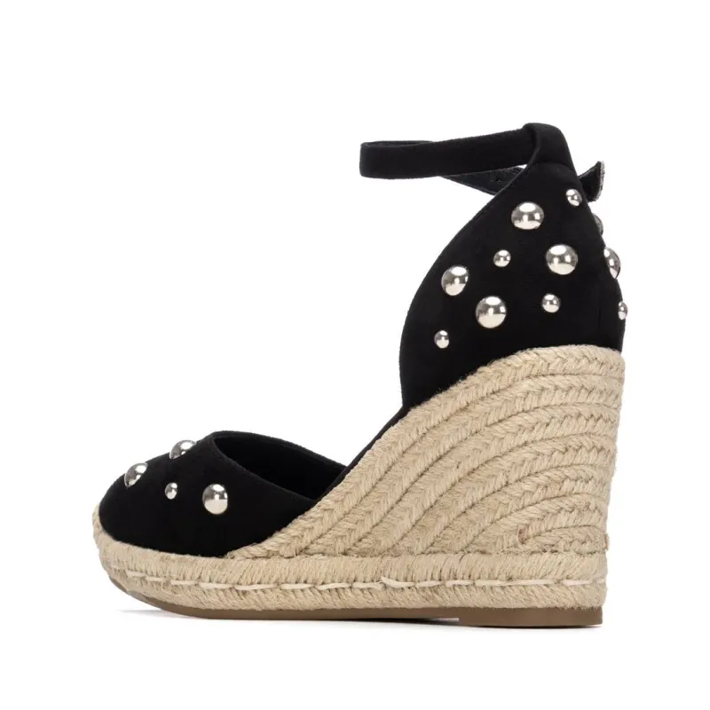 XTI Womens Sandal 145468 Black - Image 3