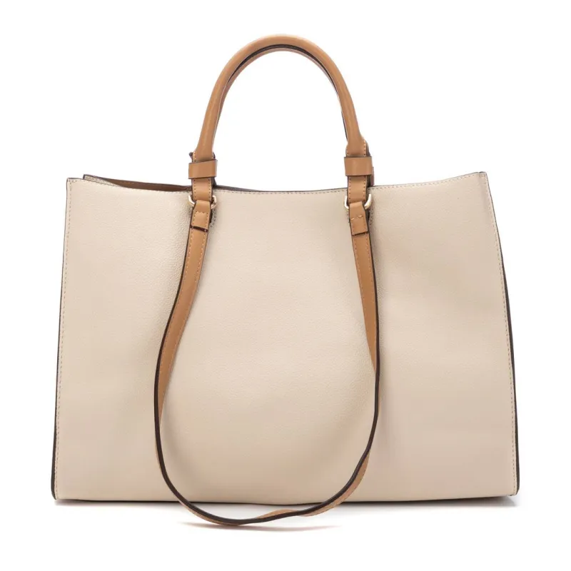XTI Womens Shoulder Bag 184544 Beige - Image 2