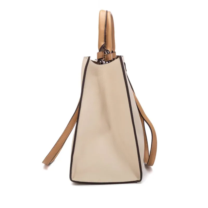 XTI Womens Shoulder Bag 184544 Beige - Image 3