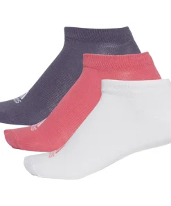 adidas Performance No-Show (3 Pack) Junior Thin Training Socks - Multi