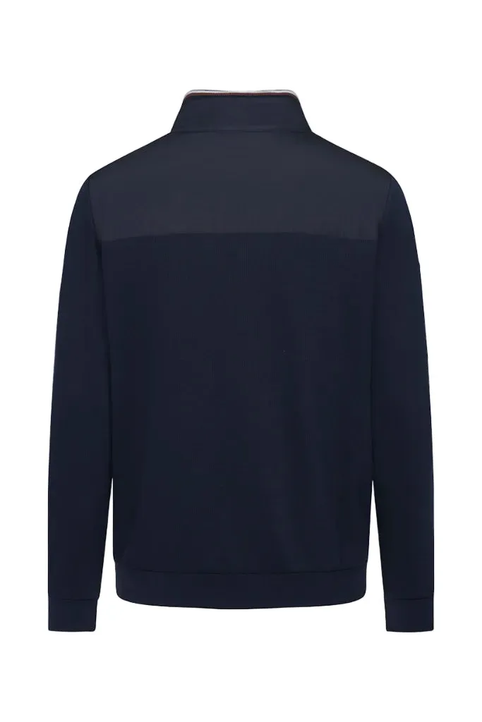 Bugatti Mens Jacket 8750-15172E Navy Blue - Image 2