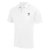 Langley Grammar Unisex Polo: White