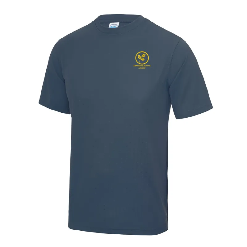 Amersham School 6th Form Training Tee: Navy