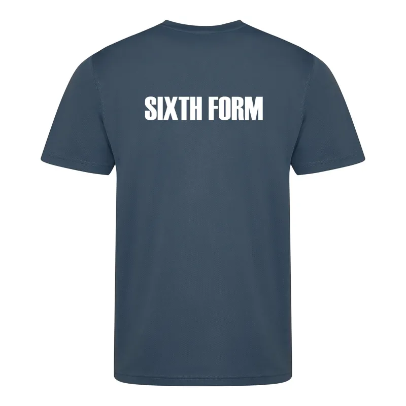 Amersham School 6th Form Training Tee: Navy - Image 2