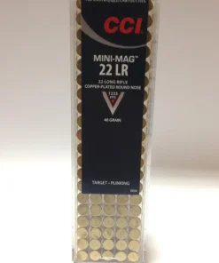 CCI .22lr Target mini-mag 40gr Solid Round Nose100pk CCI-30