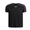 Under Armour Boys Challenger Train Short Sleeve Tee Black/White