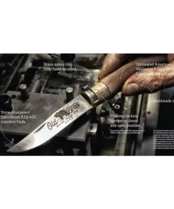 Antonini "Old Bear" Stainless, Walnut, Xtra Large