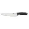 Mora Chef's Knife, Elastomer Handle, Black
