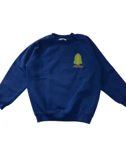 *Blackfriars Primary blue crew neck sweatshirt