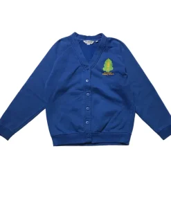 *Blackfriars Primary Royal Blue Jersey Cardigan