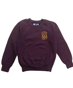 *Cardonald Primary Burgundy Crewneck Sweatshirt