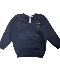 *Golfhill Primary navy V-neck sweater