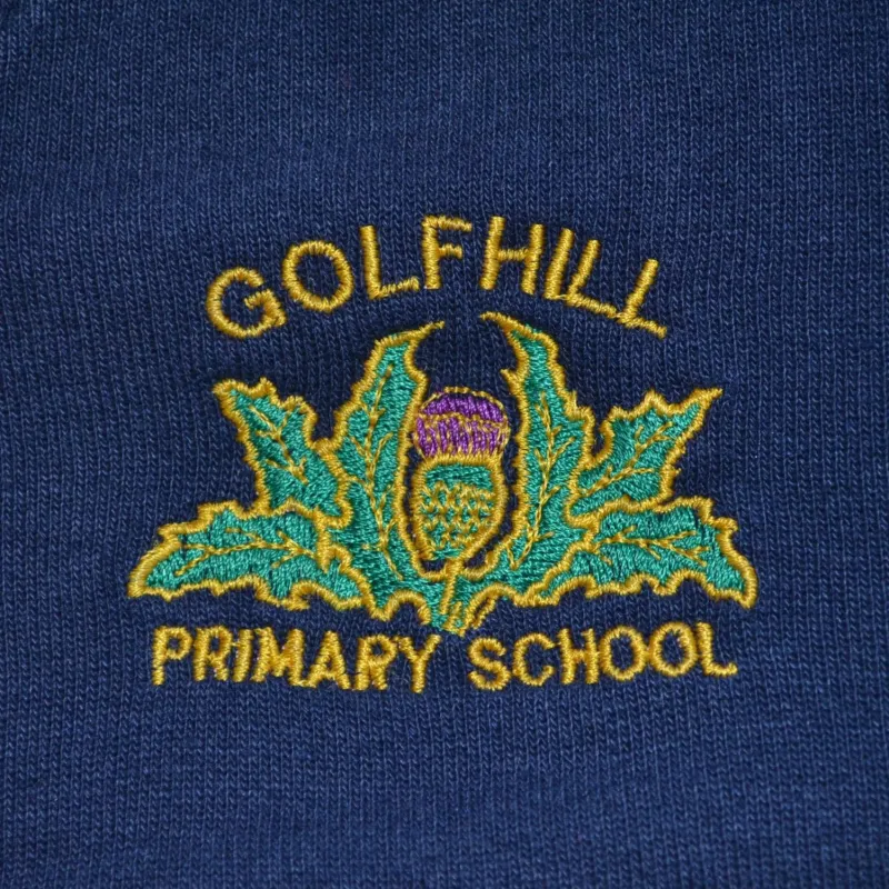 *Golfhill Primary navy V-neck sweater - Image 2