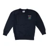 *Knightswood Primary navy crewneck sweatshirt