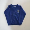 St. Michaels Primary royal blue jersey school cardigan