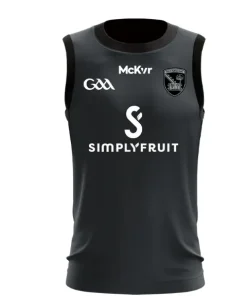 McKvr Armagh GAA Kids Sleeveless Jersey Charcoal