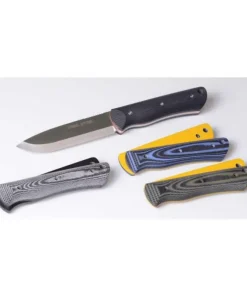Real Steel Bushcraft individual + G10 Black & Blue scales