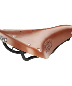 Brooks England B17 Leather Womens Short Saddle - Brown