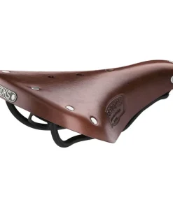 Brooks England B17 Leather Womens Short Saddle - Brown