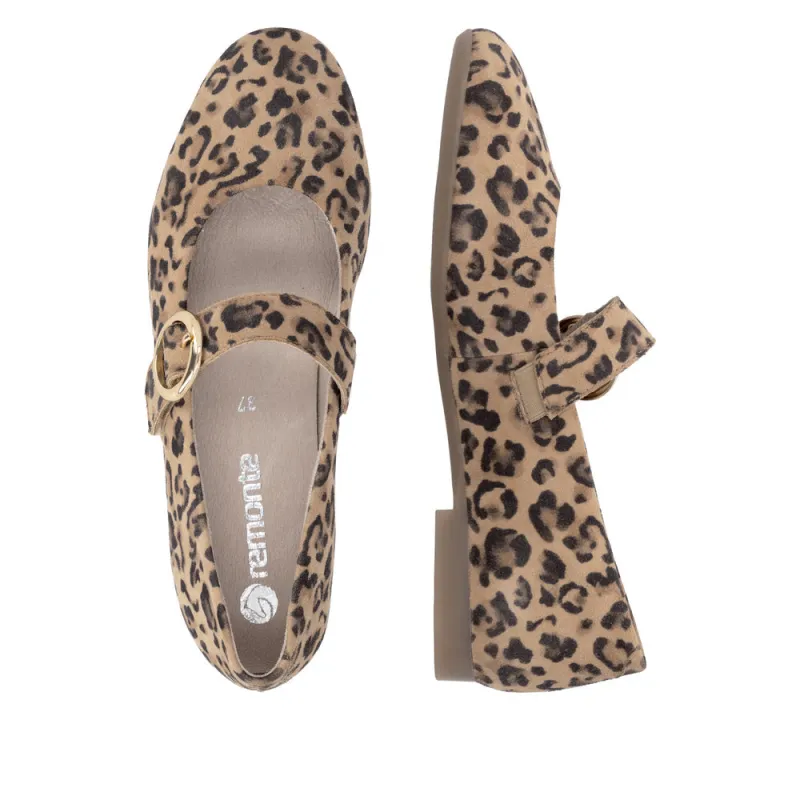Remonte Womens Shoe D0K14-90 Leopard - Image 2