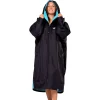 Dryrobe Advance Long Sleeve Changing Robe - Black/blue