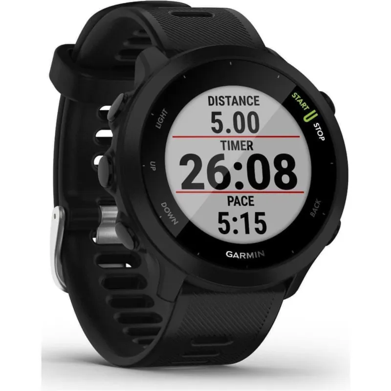 Garmin Forerunner 55 HRM With GPS Watch - Black - Image 3