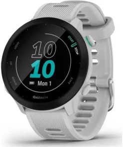 Garmin Forerunner 55 HRM With GPS Watch - White