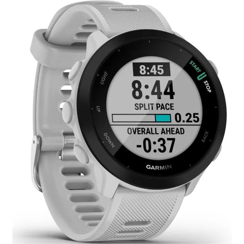 Garmin Forerunner 55 HRM With GPS Watch - White - Image 2