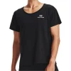 Under Armour Rush Energy Core Short Sleeve Womens Training Top - Black