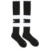 Canterbury Club Hooped Sock: Black