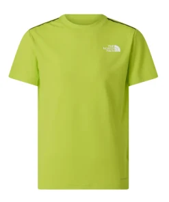 The North Face Teens T-Shirt Mountain Athletics S/S Fizz Lime