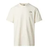 The North Face Mens T-Shirt Snack Relaxed S/S White Dune