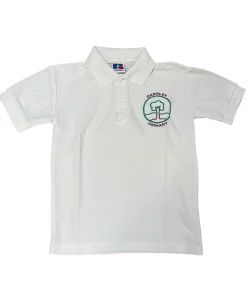 *Darnley Primary White Polo Shirt