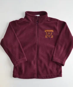 Netherlee Primary 5-6 years burgundy school fleece