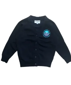 *Riverbank Primary Navy Blue Jersey Cardigan