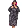 Dryrobe Advance Long Sleeve Changing Robe - Black Camo