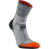 Hilly Marathon Fresh Anklet Running Socks - Grey