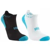 Hilly Active Socklet (2 Pack) Womens Running Socks - Multi