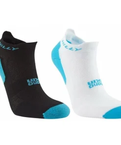 Hilly Active Socklet (2 Pack) Womens Running Socks - Multi