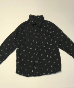 Bluezoo 4 years black skull shirt