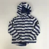 Crane 7-8 years blue and white stripy jacket